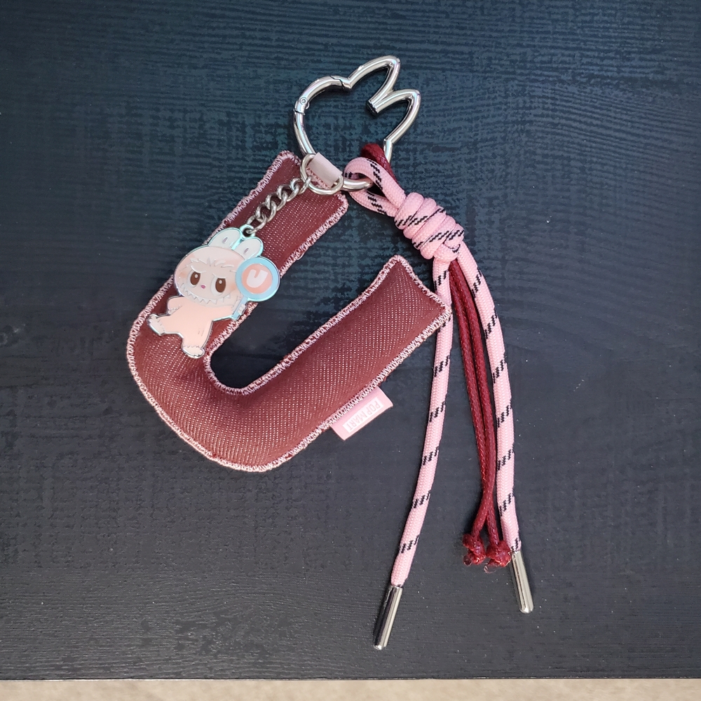 Pink and Brown Kids Keychain Accessory - Picture 2 of 7